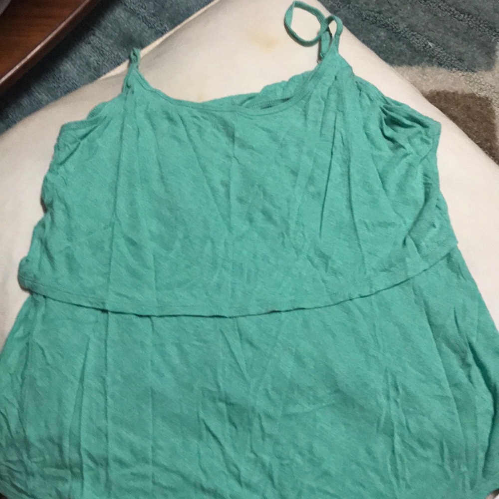 Cabi tiered green tank